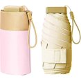 thumbnail image 1 of parapluie De Voyage Pliant (rose), Mini Parapluie 19 Pouces 6 Os Parapluie Compact Portable Coupe-vent, Avec Sac De Rangement Mini Parapluie De Vo, 1 of 5