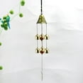 thumbnail image 6 of Metal Wind Chime Pendant Good Luck Vintage Bells Garden Pendant Hanging Home Front Door Decoration Indoor And Outdoor Decor, 6 of 11