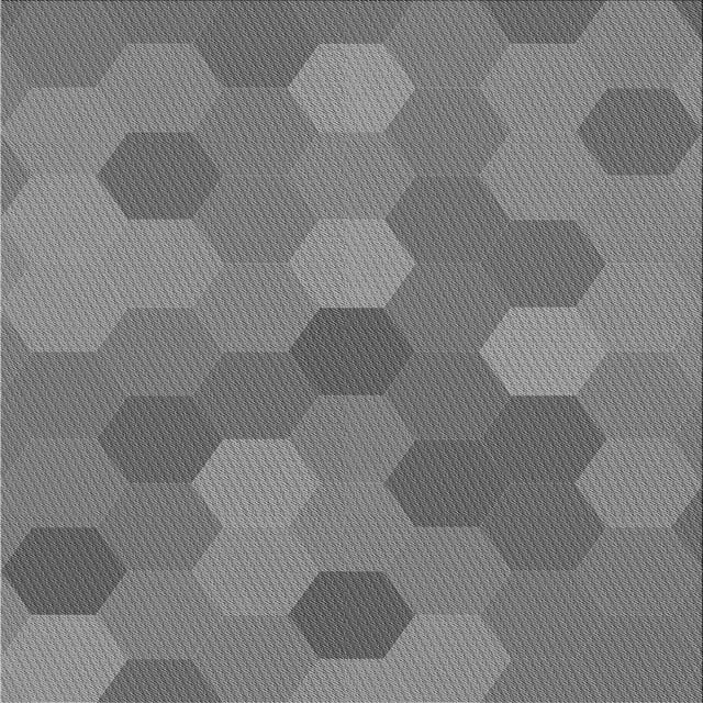 Ahgly Company Tapis d'Intérieur Lavable à la Machine, Carré, Transitionnel, Gris Cendre, Tapis de Zone, 8 Pieds Carré
