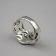 thumbnail image 3 of K-KED Sterling Silver 925 Ring For Men Vintage Silver Dragon Ring US Size 6.5-12-8, 3 of 6