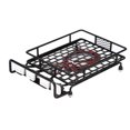 thumbnail image 2 of RC Roof Rack Luggage, Car Roof Rack 4 LED Lights Easy To Install  Metal Material  For SCX10 1/10 Scale RC Crawler Car, 2 of 8