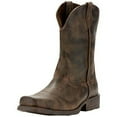 thumbnail image 2 of Ariat Rambler Western Boot Men s Leather, Square Toe, Western Boots 9.5 Antiqued Grey, 2 of 7