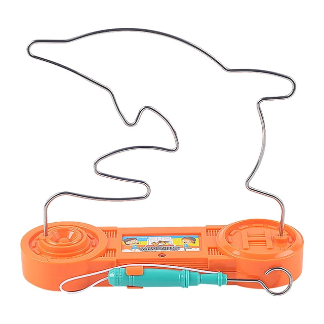Laberinto juego clásico colisión choque eléctrico Bump circuito laberinto juego rompecabezas Juguetes