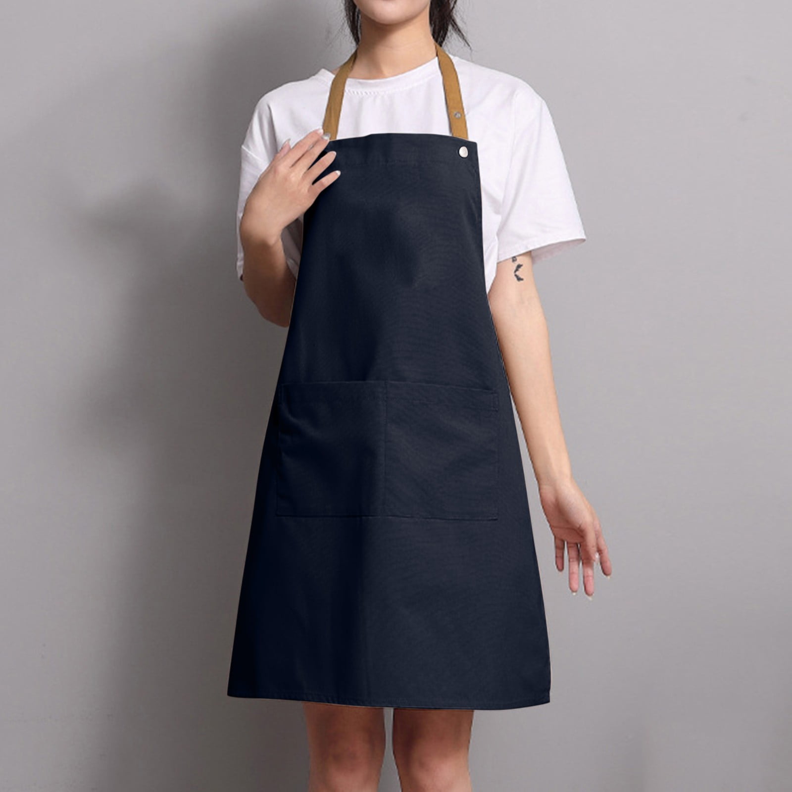 Red Apron with Front Pockets - Kitchen Apron (Pack of 2) – Hirawats Online