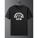 thumbnail image 1 of Men's Creative Top, Short Sleeve Crew Neck Letter Graphic Print Casual T-shirt for Summer Outdoor, 1 of 6