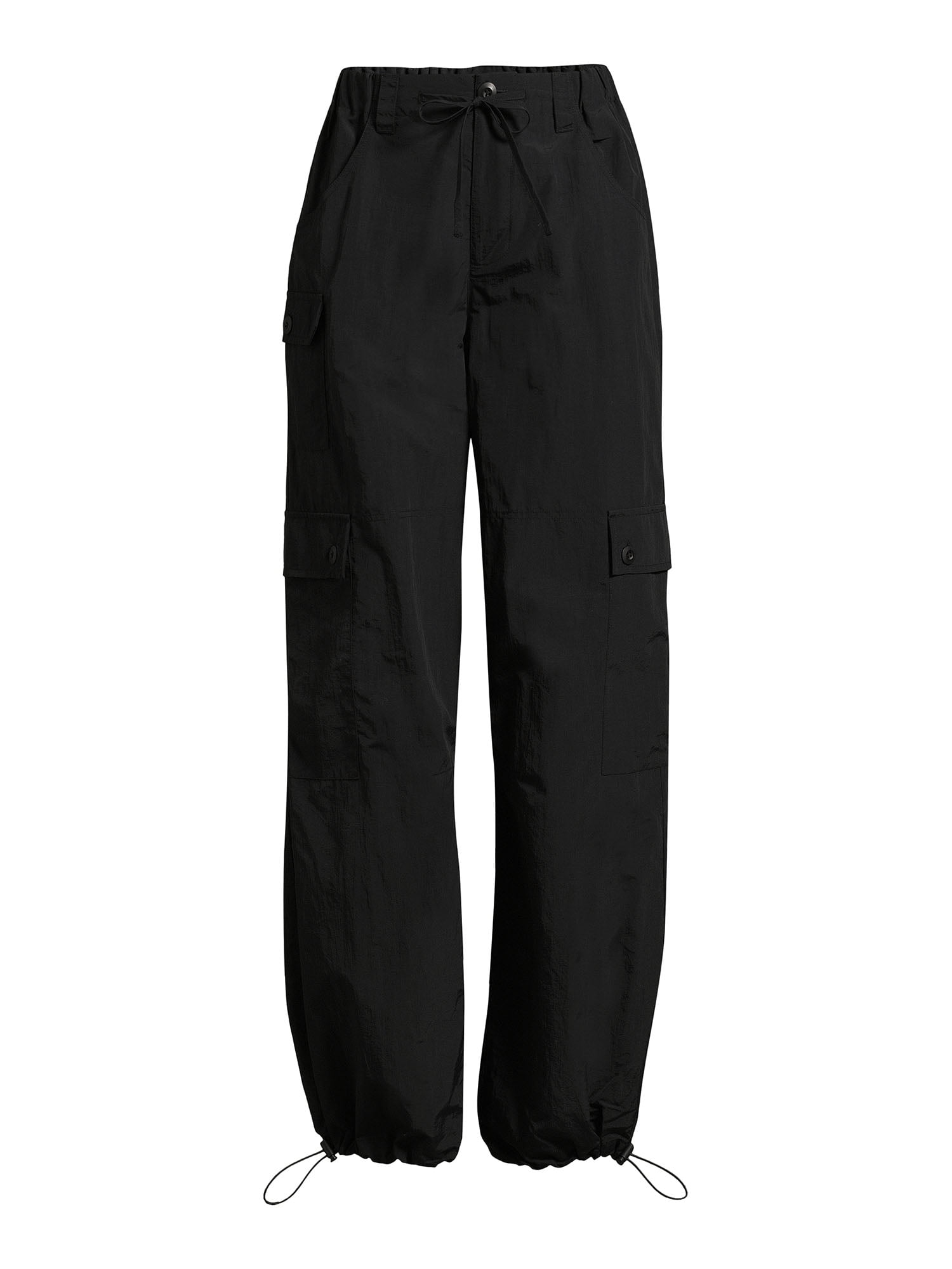 Madden NYC Juniors Parachute Cargo Pants, Sizes XS-XL