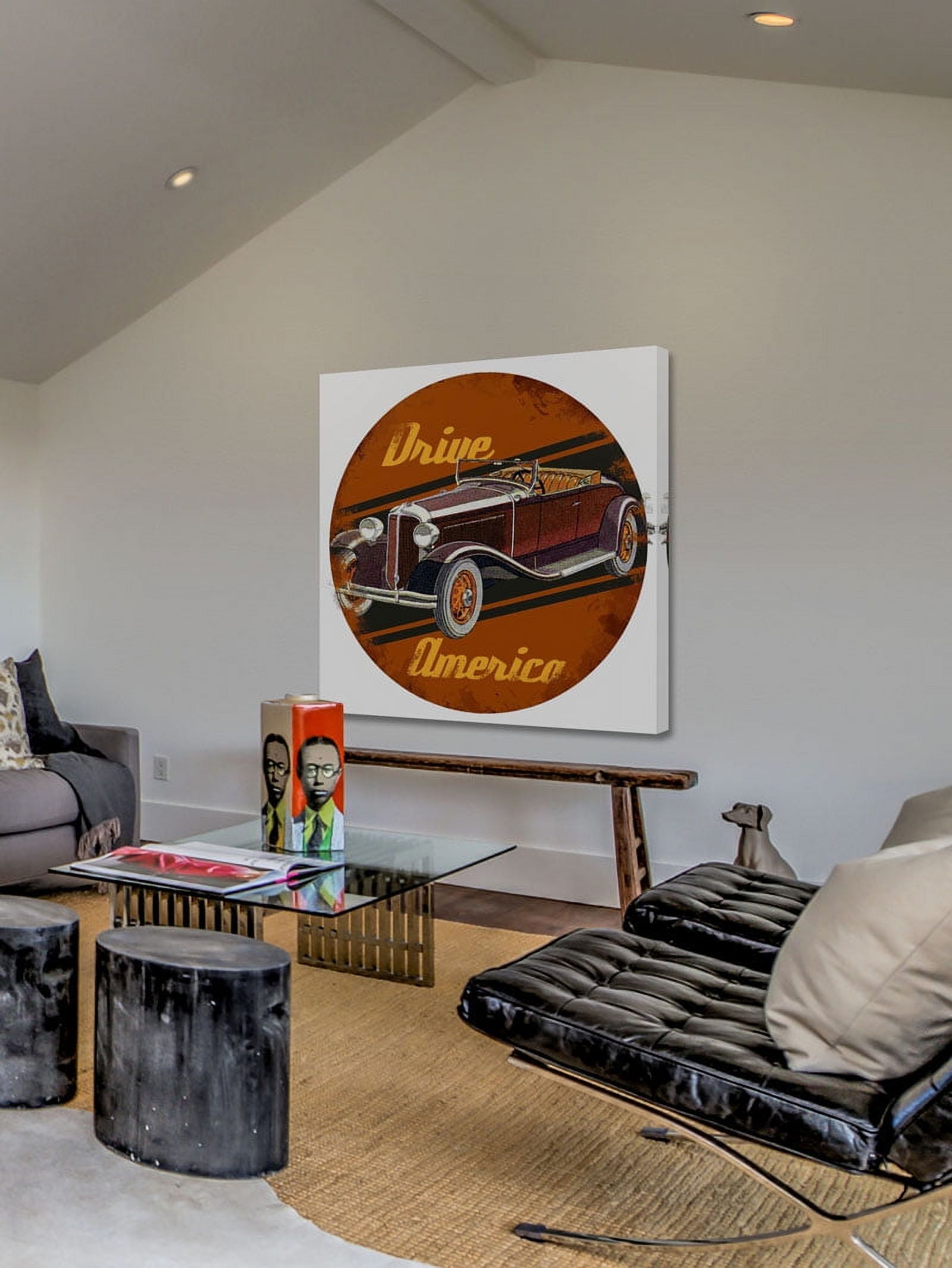 Marmont Hill "Drive America" Painting Print on Canvas
