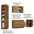 thumbnail image 4 of Cocina Integral 240cm Marrón Bari Madesa 01, 4 of 9