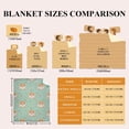 thumbnail image 3 of Yibo Hamster Blanket Flannel Soft and Comfortable Anti-static Bed Sofa Blanket, 3 of 7
