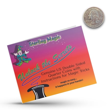 Sterling Magic, LLC Double-Sided Quarter Coin - Tails