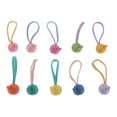 thumbnail image 1 of Ofertas Únicas 10 Pcs Creatividad Lazos de Pelo Lindos Gomas para el Cabello para Niñas Color Variado Conejo Mate, 1 of 3