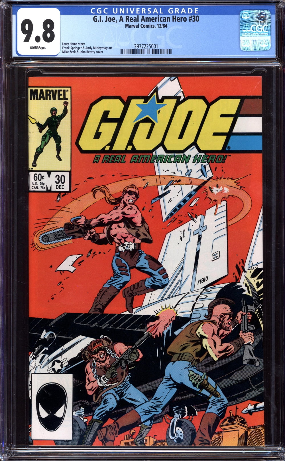 Cover of G.I. Joe, A Real American Hero #30