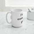 thumbnail image 5 of CafePress - I’M Silently Correcting Your Grammar. Mugs - 15 oz Ceramic Large White Novelty Mug, 5 of 6