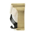 thumbnail image 5 of Home Wall Decorative Antique Brass Hardware 4 Hook Coat Rack - Yellow, 5 of 7