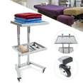 thumbnail image 5 of Medical Cart Mobile Beauty Spa Hair Salon Trolley 2 Tier Rolling Cart w/4 Wheels, 5 of 12