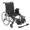 Drive Medical Cougar Ultra Lightweight Rehab Wheelchair, Elevating Leg Rests, 18" Seat