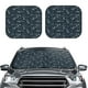thumbnail image 2 of Balery Romantic Eiffel Tower Parasol para parabrisas de coche de 2 piezas | Parasol plegable para parabrisas delantero de coche para la mayoría de sedanes-Small, 2 of 6
