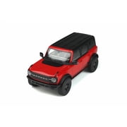 2021 Ford Bronco Wildtrak 4 Doors, Race Red - GT Spirit GT360 - 1/18 scale Resin Model Toy Car
