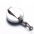 thumbnail image 5 of SagaSave 1/3/5Pcs Retractable ID Card Badge Holder Reel for Name Card Keychain Easy Pull Buckle Zinc Alloy Lightweight, 5 of 5