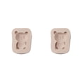 thumbnail image 1 of Molde de silicona Ounissouiy dibujos animados Gris claro tipo 7 2piezas, 1 of 6