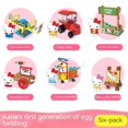 thumbnail image 4 of Sanrio Anime Hello Kitty Building Block Toy Music Party First Generation Gashapon Children's Intelligence Development Toys Gifts, 4 of 4