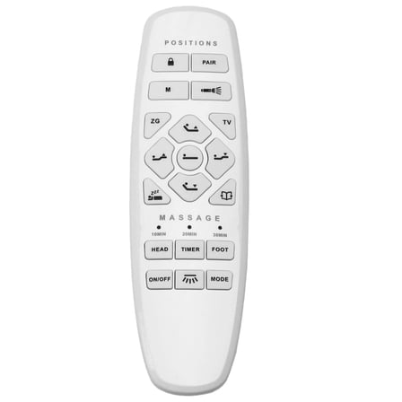 Okin Model RF.27.19.33 Remote Control Replacement for Adjustable Bed