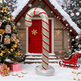 thumbnail image 5 of 4.2Ft Christmas Inflatable Decorations,Jumbo Candy Cane Inflatable Column Decoration for Xmas Holiday New Year Yard Lawn Patio Garden,Stand-up Christmas Candy Land Party Decor, 5 of 7