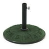 International Caravan Resin Compound Roman Numeral Umbrella Stand-Color:Dark Green