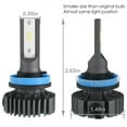 thumbnail image 3 of LABLT H11 LED Headlight Bulbs Conversion Kit 50W 6000K Cool White Color Plug and Play, 3 of 6