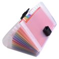 thumbnail image 1 of ViLaViDeca Accordion File Organizer A6 Expandable Portable Folder 7x4.5 Inch 13 Pockets With Tabs And Check Case For Receipt Cards Coupons Home And, Pink, 1 of 8
