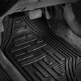 thumbnail image 3 of FH Group Supreme Rubber Trimmable Heavy Duty Floor Mats For Cars - 3 Colors, 3 of 6