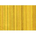 thumbnail image 1 of Ahgly Company Machine Washable Indoor Rectangle Abstract Yellow Modern Area Rugs, 8' x 10', 1 of 4