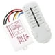 thumbnail image 3 of Receptor inalámbrico de luz de lámpara de CA de 180-240 V de encendido y apagado Interruptor de control remoto RF (4 vías 4*1000 W), 3 of 10