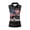 American Eagle Flag 250 Years, variant on Sleeveless Half Zip Top with Golf Ball Pattern, Ladies Golf Shirts for Outdoor Golf Play and Casual Weekend Activities