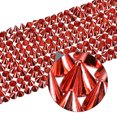 thumbnail image 4 of Unique Bargains Red Sew Stitch on Cone Spikes Studs Plastic Flat Back Spike Rivet Punk Trim Ribbon (2 Yards), 4 of 6