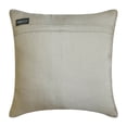 thumbnail image 3 of The HomeCentric Decorative Pillow Covers Silver & Gray 26"x26" (65x65 cm) Jacquard Jacquard, Foil, Embroidered, Mosaic Cushion Covers For Sofa, Geometric Modern Style - Metallic Mosaic, 3 of 5
