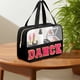 thumbnail image 5 of Bolsa de cosméticos grande y transparente con letras bordadas Organizador de maquillaje Bolsa de aseo de viaje para mujeres, 5 of 7