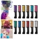 thumbnail image 3 of Peine de Tiza para Cabello Temporal, 5 Ranuras, Color Rojo – Fácil Aplicación y Lavado, Sin Necesidad de Humedecer, Diseño Único para Estilos Creativos y Glamorosos, 3 of 7