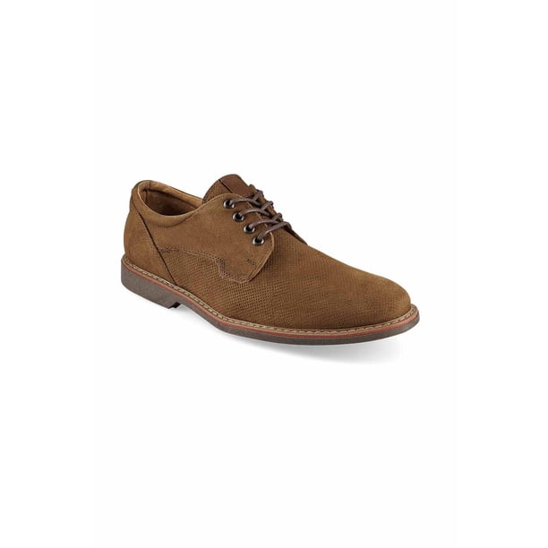 Zapato Con Forro De Piel Color Camel Mundo Terra 030490