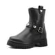 thumbnail image 4 of Bota NinosPara Mujer Chunky Hebilla Corazones Casuales negro 25.5, 4 of 6