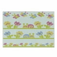 thumbnail image 1 of Tulip Cutting Board, Cartoon Character Bees Tulip and Daisy Flowers Snails Garden Pattern, Decorative Tempered Glass Cutting and Serving Board, Small Size, Pale Green Pale Blue, by Ambesonne, 1 of 1