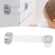 thumbnail image 1 of 5 Cerraduras para Refrigerador a Prueba de Bebés con Protección contra Pellizcos Cerraduras de Correa de Seguridad para Niños para Gabinetes Cajones y Más ANGGREK Otros, 1 of 8