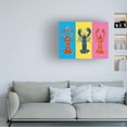 thumbnail image 4 of Trademark Fine Art Alice Straker Lobster Langoustines Pop Art Canvas Wall Art, 4 of 4