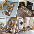 thumbnail image 5 of Sunflower 2'x6' Runner Rugs for Hallway Kitchen Bedside Non Slip Washable, Colorful Flowers Summer Botanical Entryway Rug Runners with Rubber Backing, Long Carpet Runner for Laundry Room, 5 of 8
