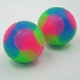 thumbnail image 4 of Pelota LED interactiva para perros (paquete de 2), con luz y rebote, con banda elástica intermitente y purpurina, 7 cm, 4 of 5