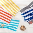 thumbnail image 4 of 4-Pack Cabana Stripe Beach Towels, Standard Size, Assorted Colors, 28 in x 60 in, 4 of 5