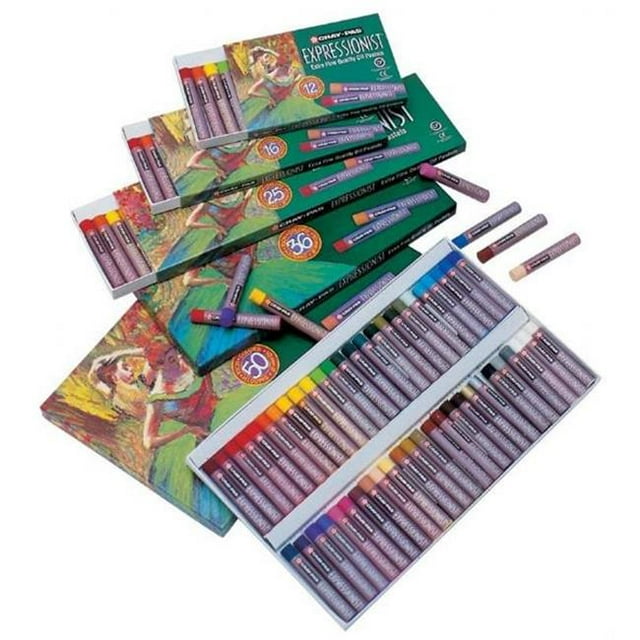 Craie de Cire Alvin Expressiones 25 Pcs Asst