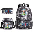 thumbnail image 1 of Lightning Pet Backpack Three Piece Set, Backpack Student Schoolbag, 1 of 3
