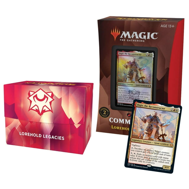 Magic: The Gathering Strixhaven Commander Deck - Lorehold Legacies (Rouge-Blanc)