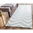 thumbnail image 4 of Safavieh Cambridge 6' X 9' Hand Tufted Wool Rug in Blue and Ivory, 4 of 10